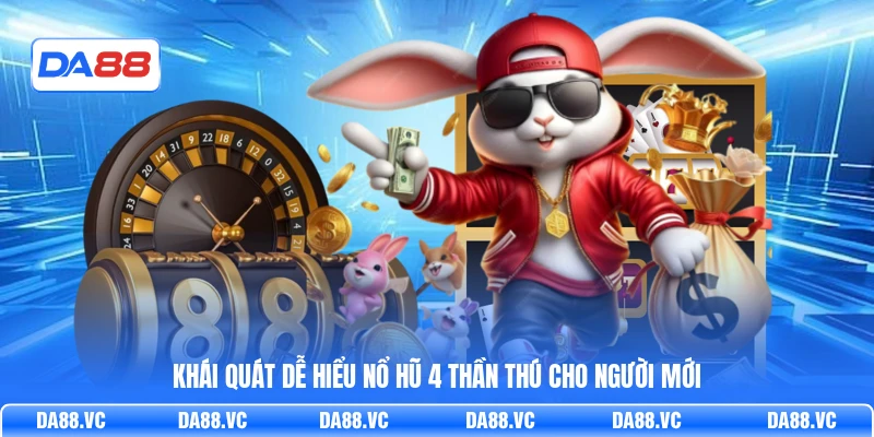 Khái quát dễ hiểu Nổ Hũ 4 Thần Thú cho người mới
